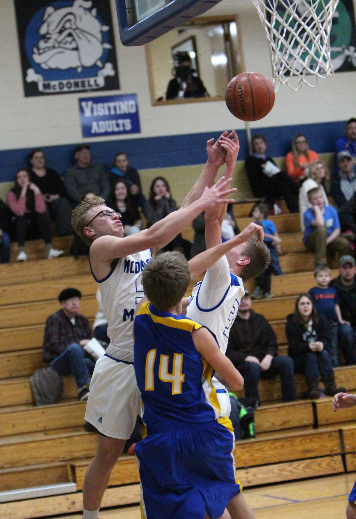 Cornell at McDonell boys basketball 2-27-18